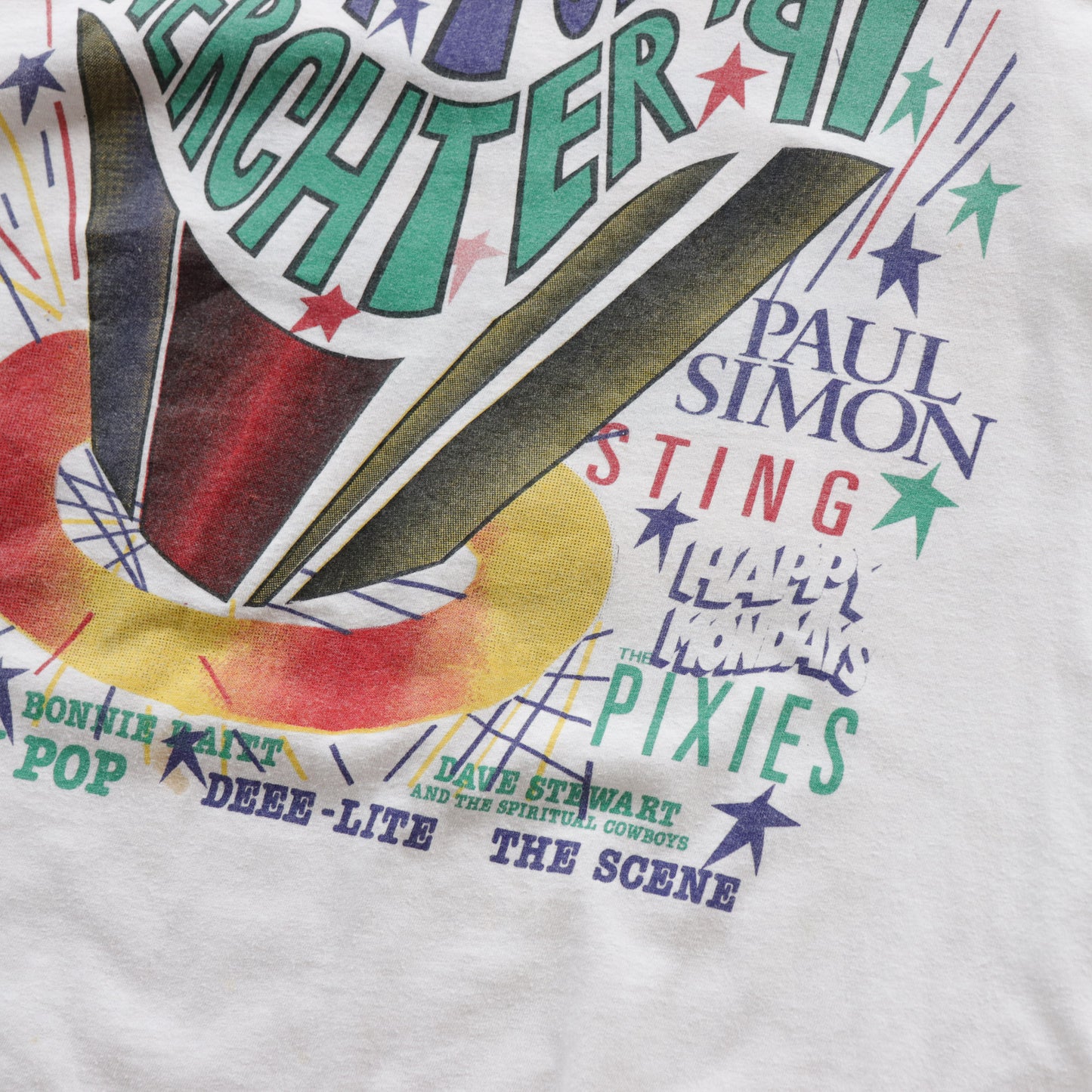 Vintage 1991 Rock Torhout Werchter Festival Tee - M