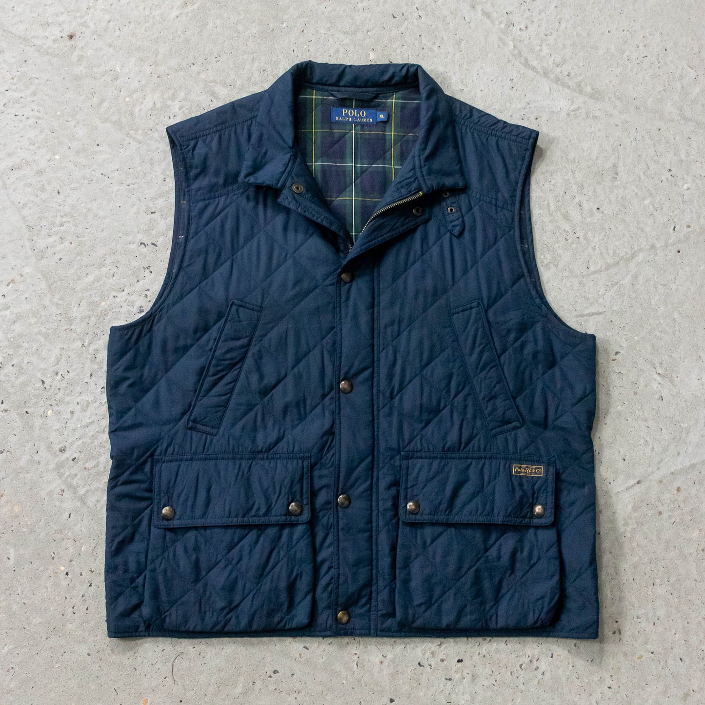 Polo Ralph Lauren Quilted Utility Vest - 2000s (XL)