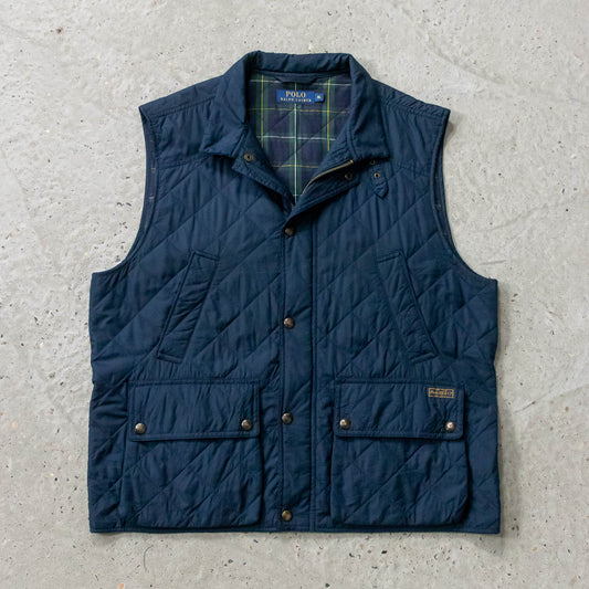 Polo Ralph Lauren Quilted Utility Vest - 2000s (XL)