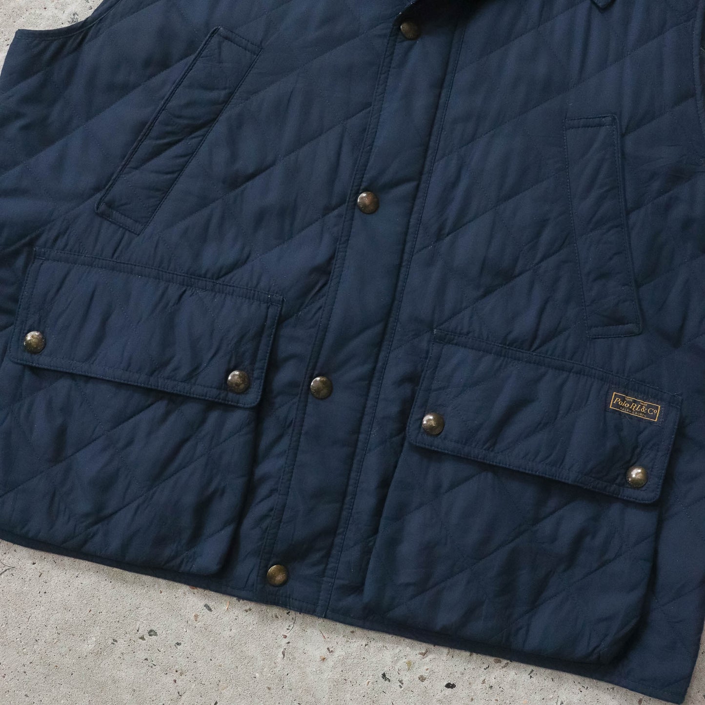 Polo Ralph Lauren Quilted Utility Vest - 2000s (XL)