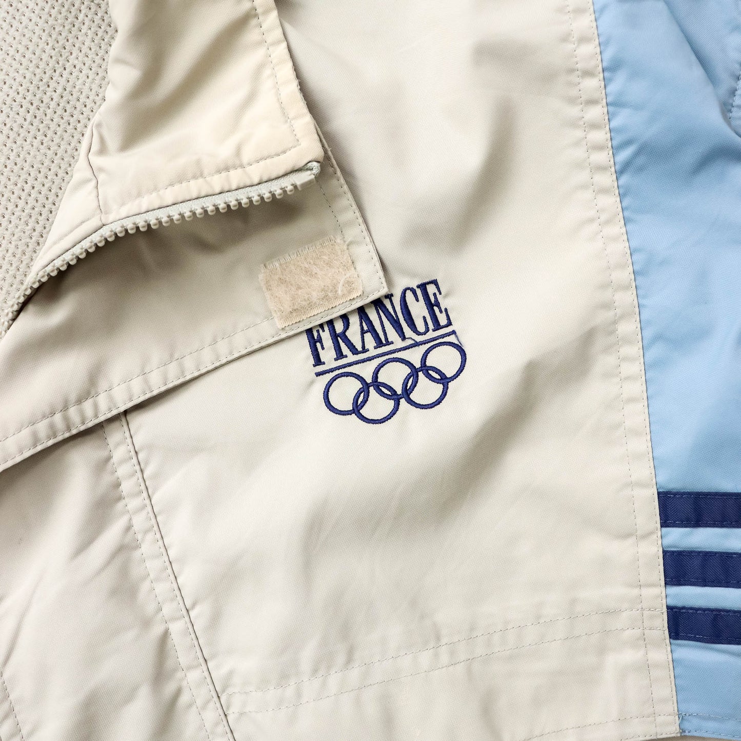 Adidas France Olympics Team Windbreaker Jacket - 90s (XL)