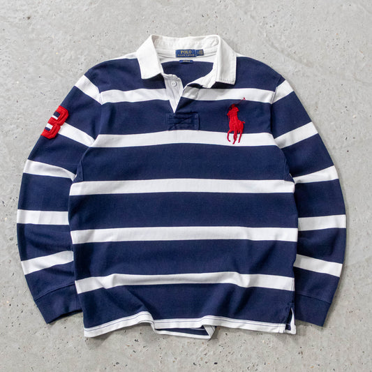 Polo Ralph Lauren Big Pony Rugby Shirt - 2000s (L)