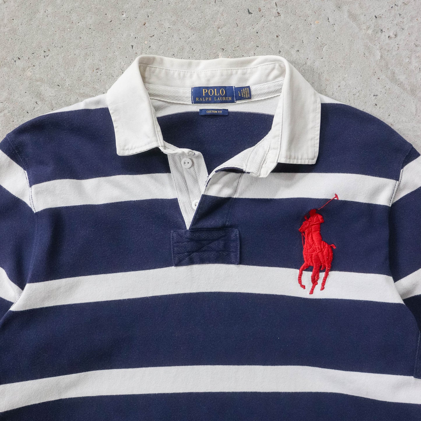 Polo Ralph Lauren Big Pony Rugby Shirt - 2000s (L)