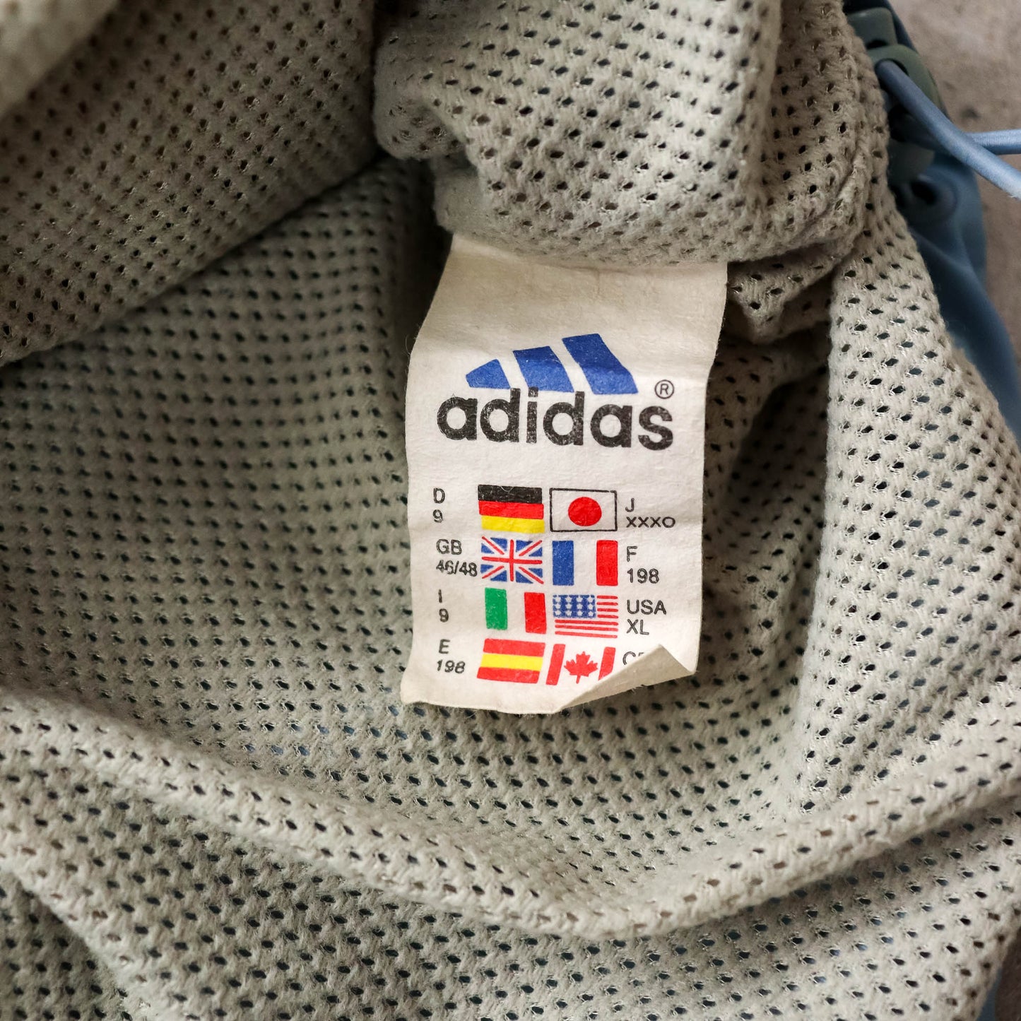 Adidas France Olympics Team Windbreaker Jacket - 90s (XL)