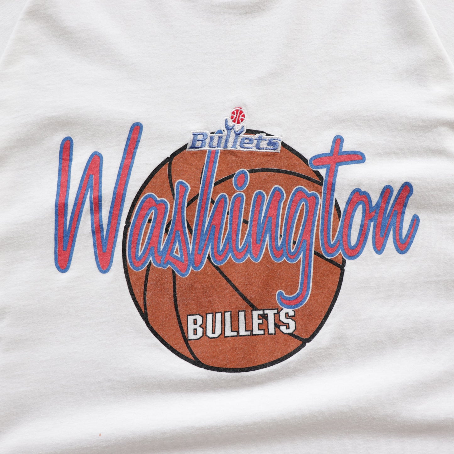 Vintage 90s Washington Bullets NBA Tee - XL