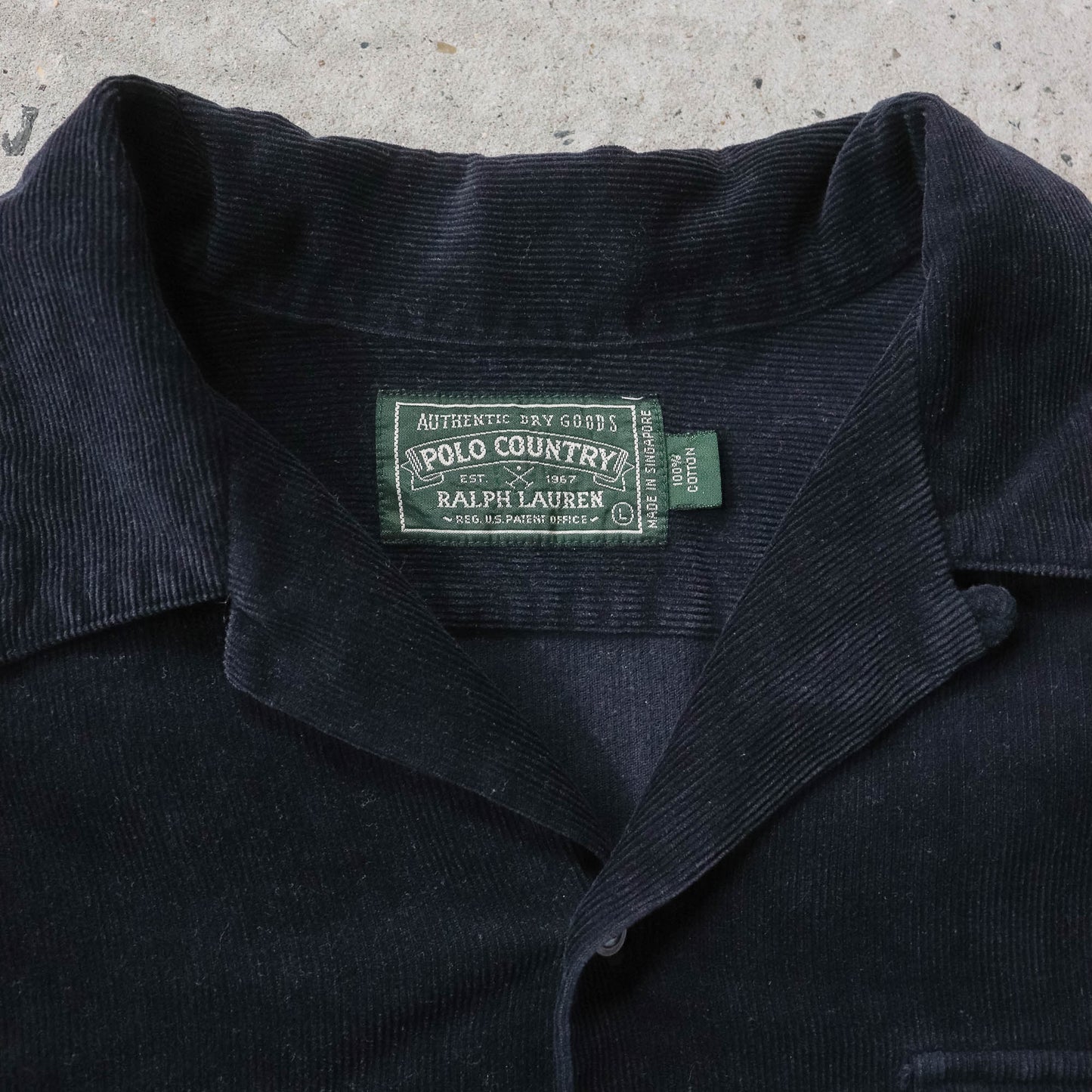 Polo Country Corduroy Chore Shirt - 90s (L)