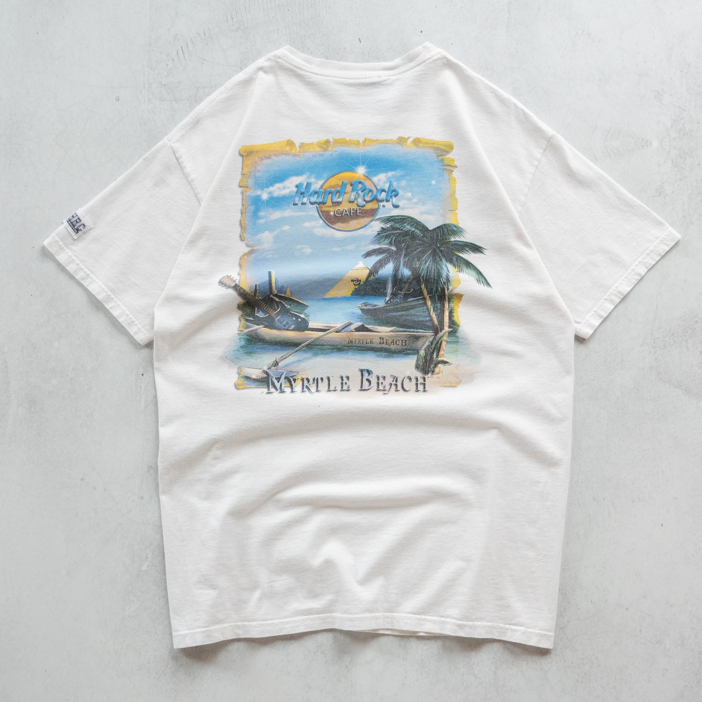 Vintage 90s Hard Rock Cafe Myrtle Beach Tee - L