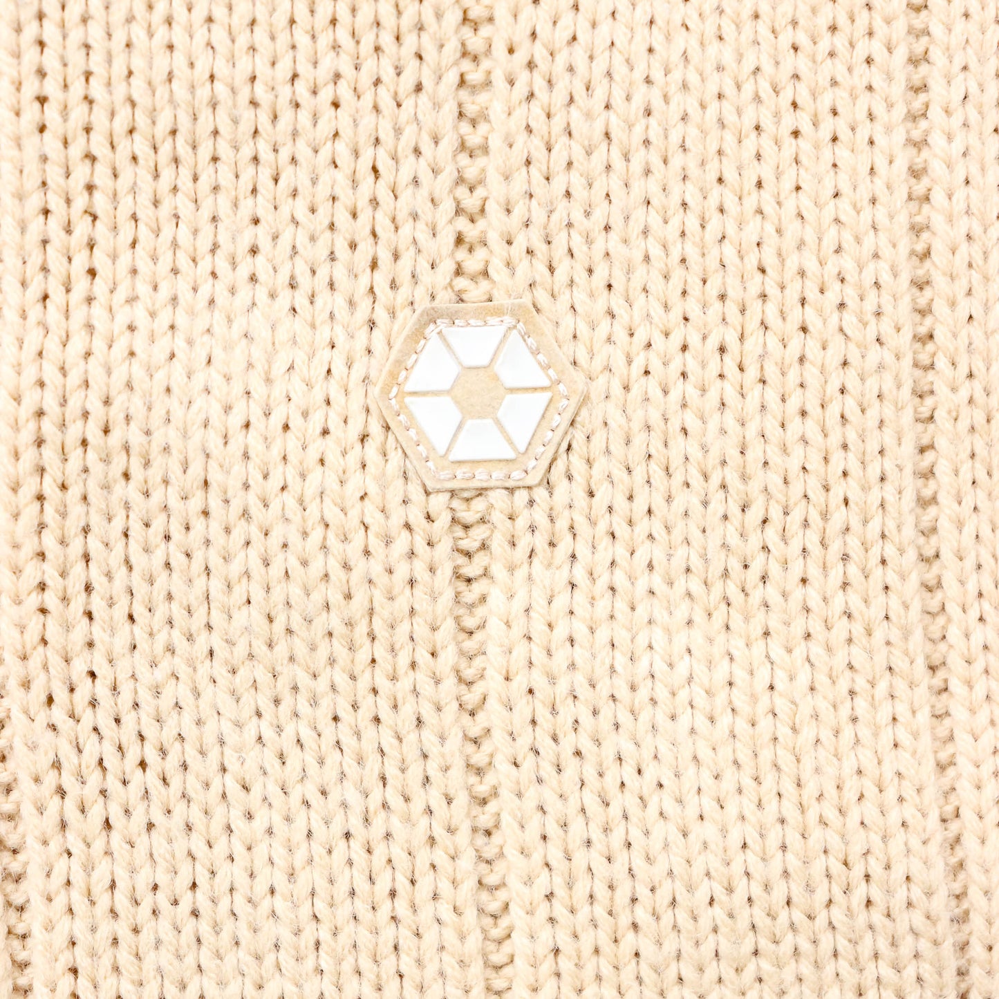 Southpole 1/4 Zip Ribbed Knit Sweater - 2000s (L)