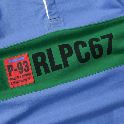 Polo Ralph Lauren P-93 RLPC67 Rugby Shirt - 90s (L)
