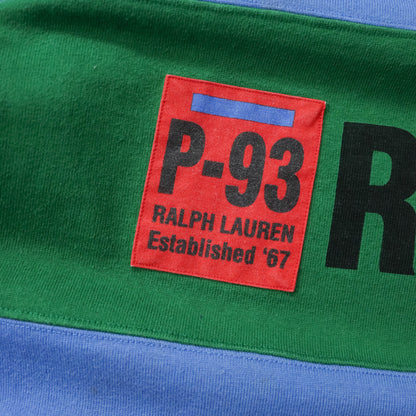 Polo Ralph Lauren P-93 RLPC67 Rugby Shirt - 90s (L)