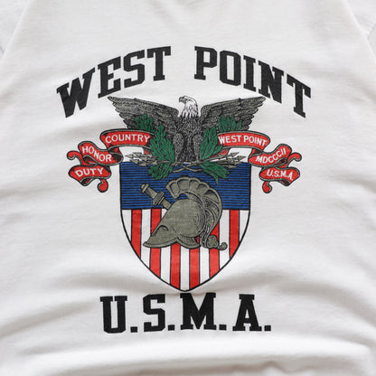 Vintage 80s West Point Military Academy Tee - L