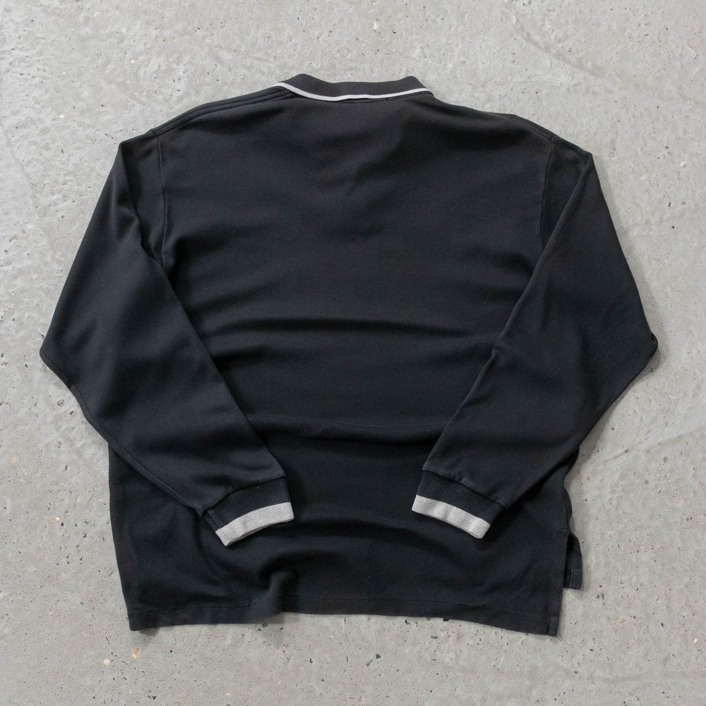 Polo Sport Embroidered Spellout Rugby Jumper - 90s (L)
