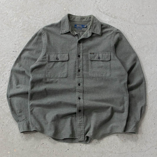 Polo Ralph Lauren Flannel Utility Shirt - 2000s (M)