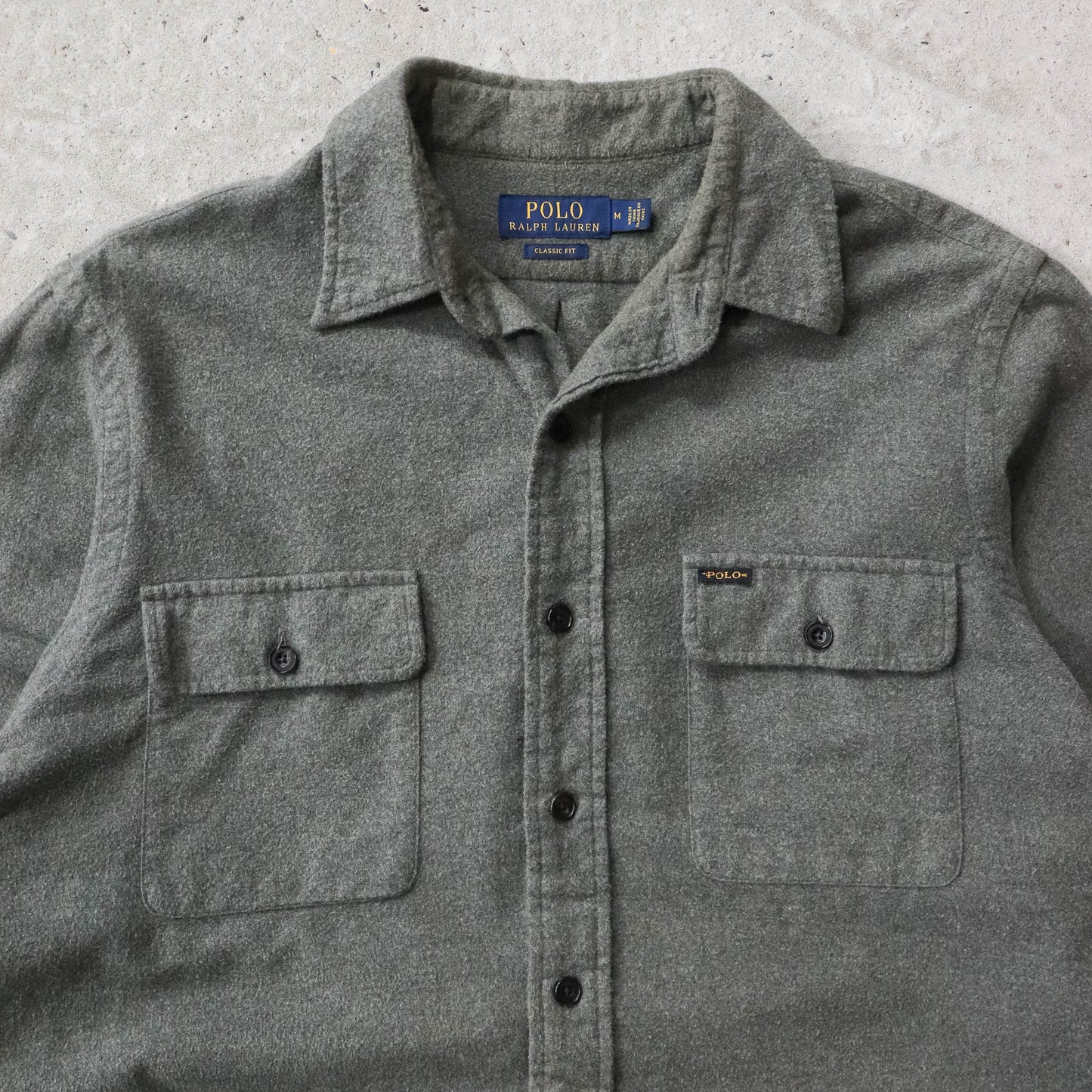 Polo Ralph Lauren Flannel Utility Shirt - 2000s (M)