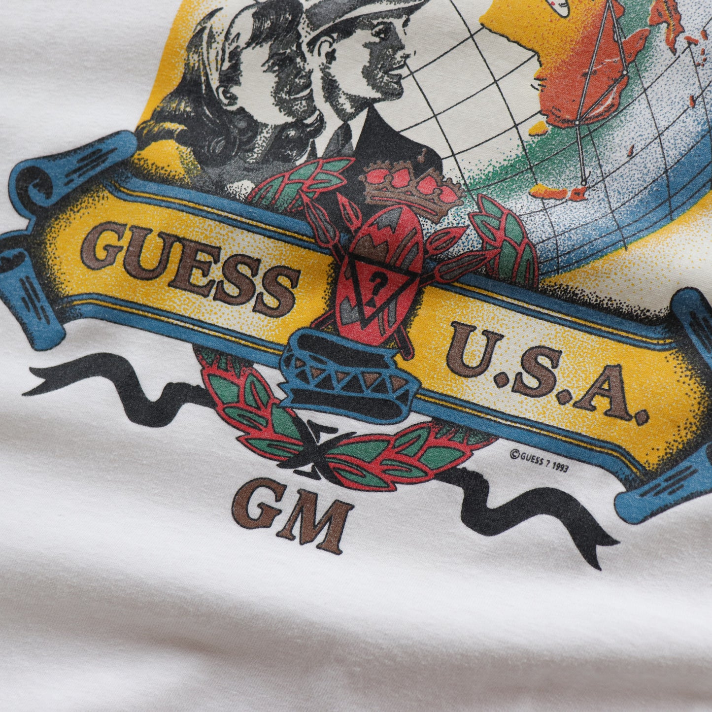 Vintage 90s Guess Jeans USA Graphic Tee - L