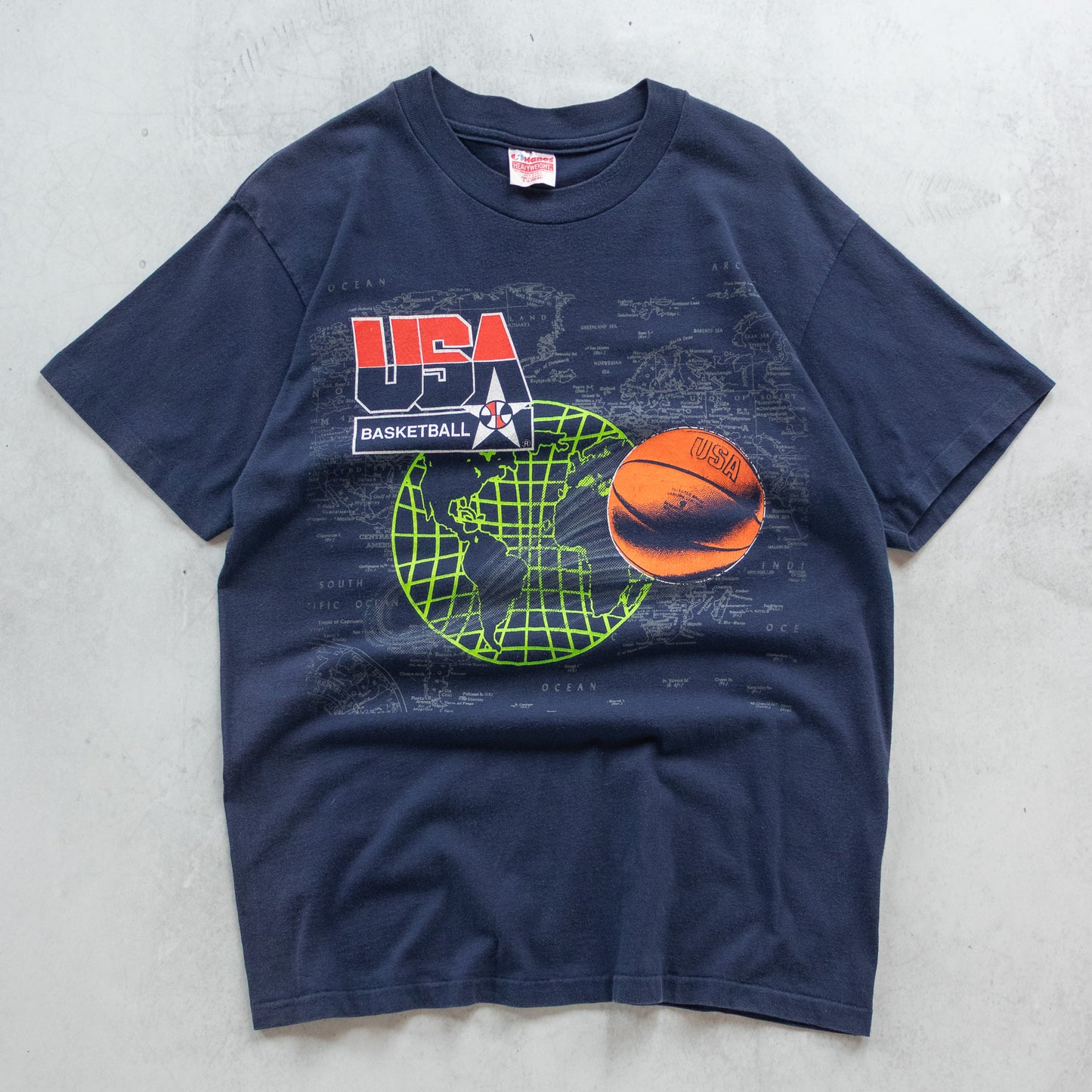 Vintage 90s USA Basketball Dream Team Tee - L