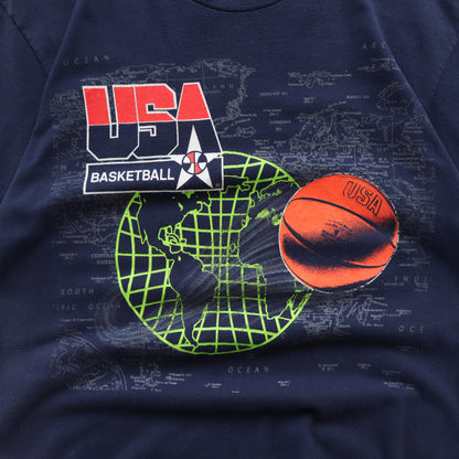 Vintage 90s USA Basketball Dream Team Tee - L