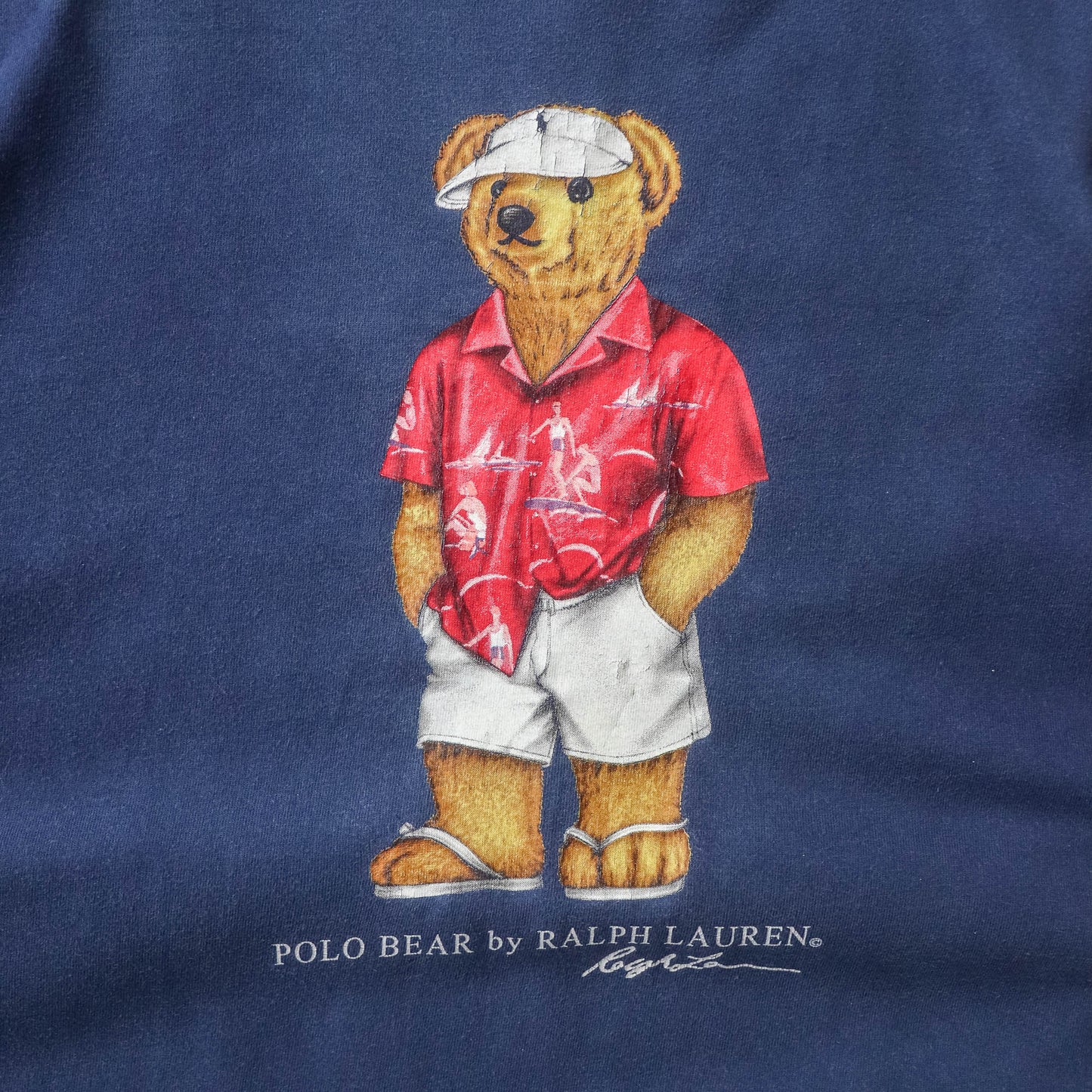 Polo Bear Ralph Lauren Tee - 90s (L) - AL Vintage
