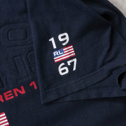 Polo Jeans Co Embossed Spellout Tee - 90s (XL)