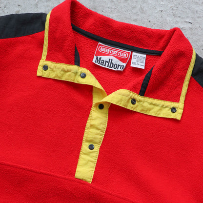 Marlboro Adventure Team Snap-T Fleece Pullover - 90s (L)