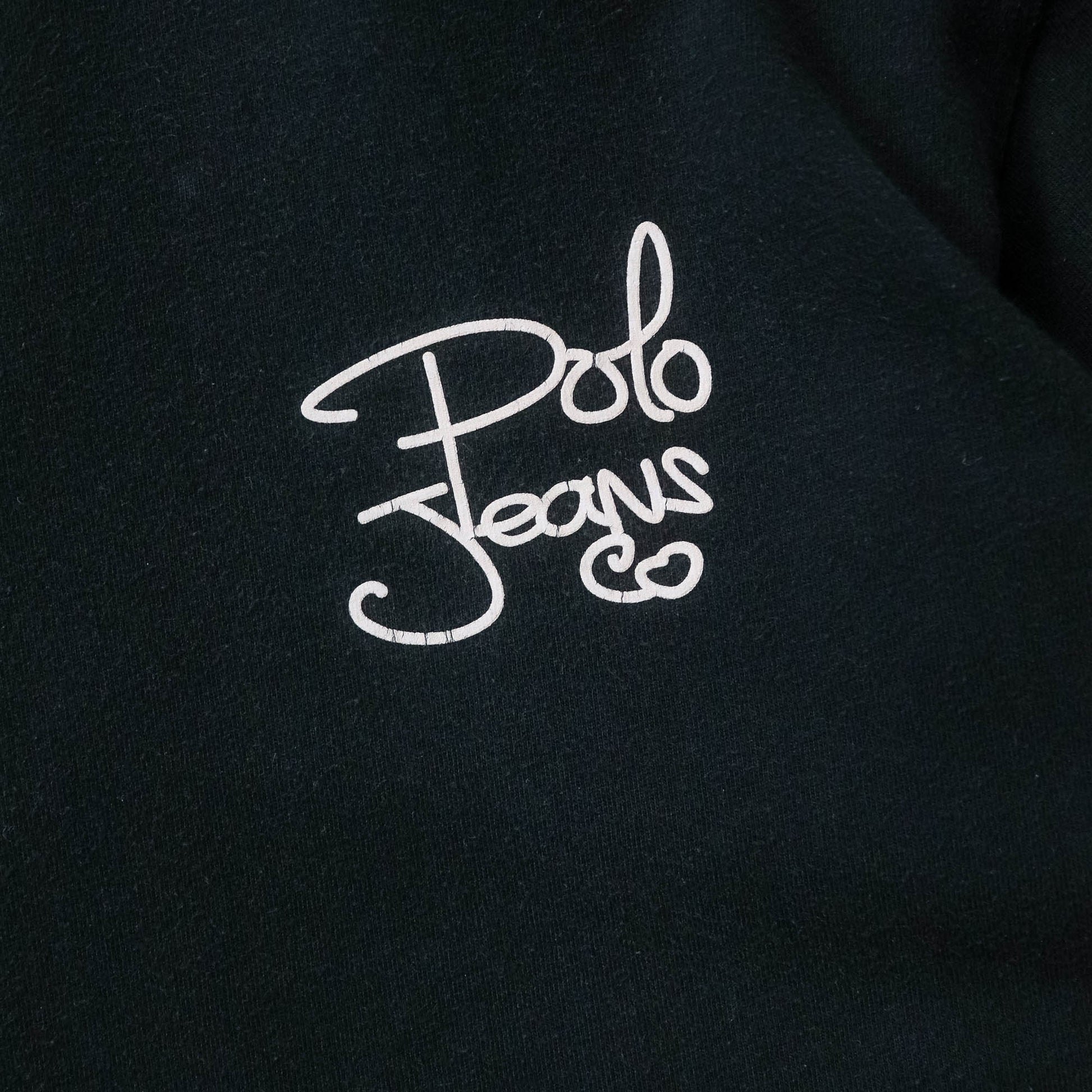 Polo Jeans Co Spellout Tee - 90s (M) - AL Vintage