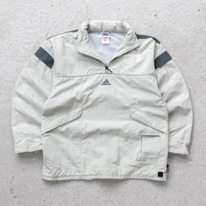 Adidas Utility 1/4 Zip Windbreaker Jacket - 90s (Women's M)