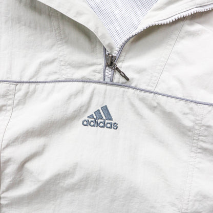 Adidas Utility 1/4 Zip Windbreaker Jacket - 90s (Women's M)