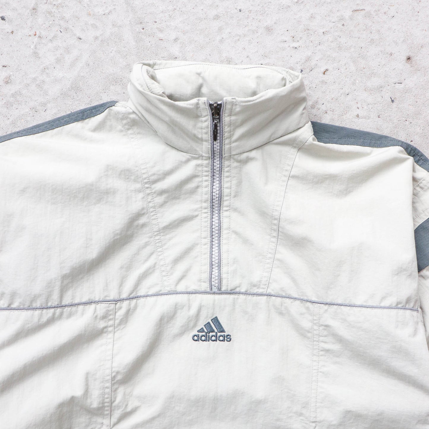 Adidas Utility 1/4 Zip Windbreaker Jacket - 90s (Women's M)