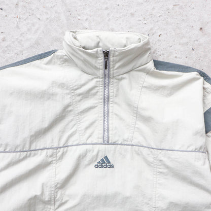 Adidas Utility 1/4 Zip Windbreaker Jacket - 90s (Women's M)