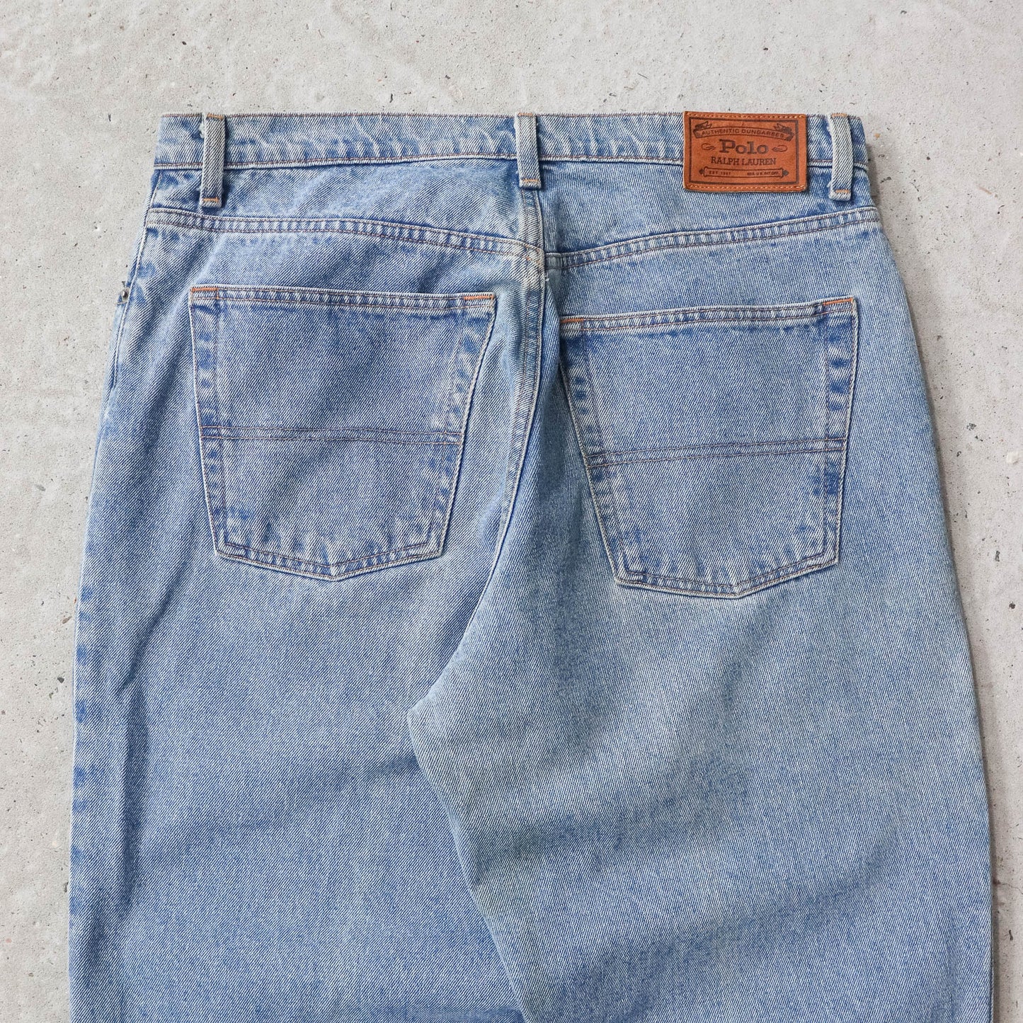 Polo Ralph Lauren Light Wash Denim Jeans - 90s (34x32)