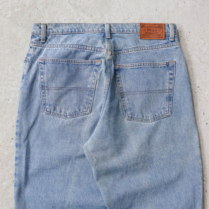 Polo Ralph Lauren Light Wash Denim Jeans - 90s (34x32)
