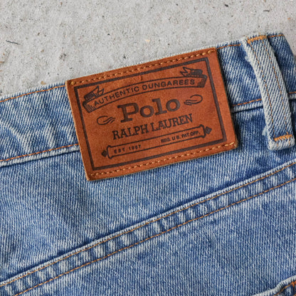 Polo Ralph Lauren Light Wash Denim Jeans - 90s (34x32)