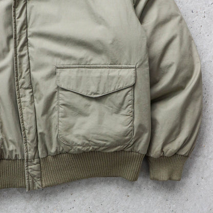 Polo Ralph Lauren A-2 Bomber Puffer Jacket - 80s (M)