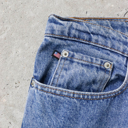 Polo Ralph Lauren Mid Wash Denim Jeans - 90s (34x31) - AL Vintage