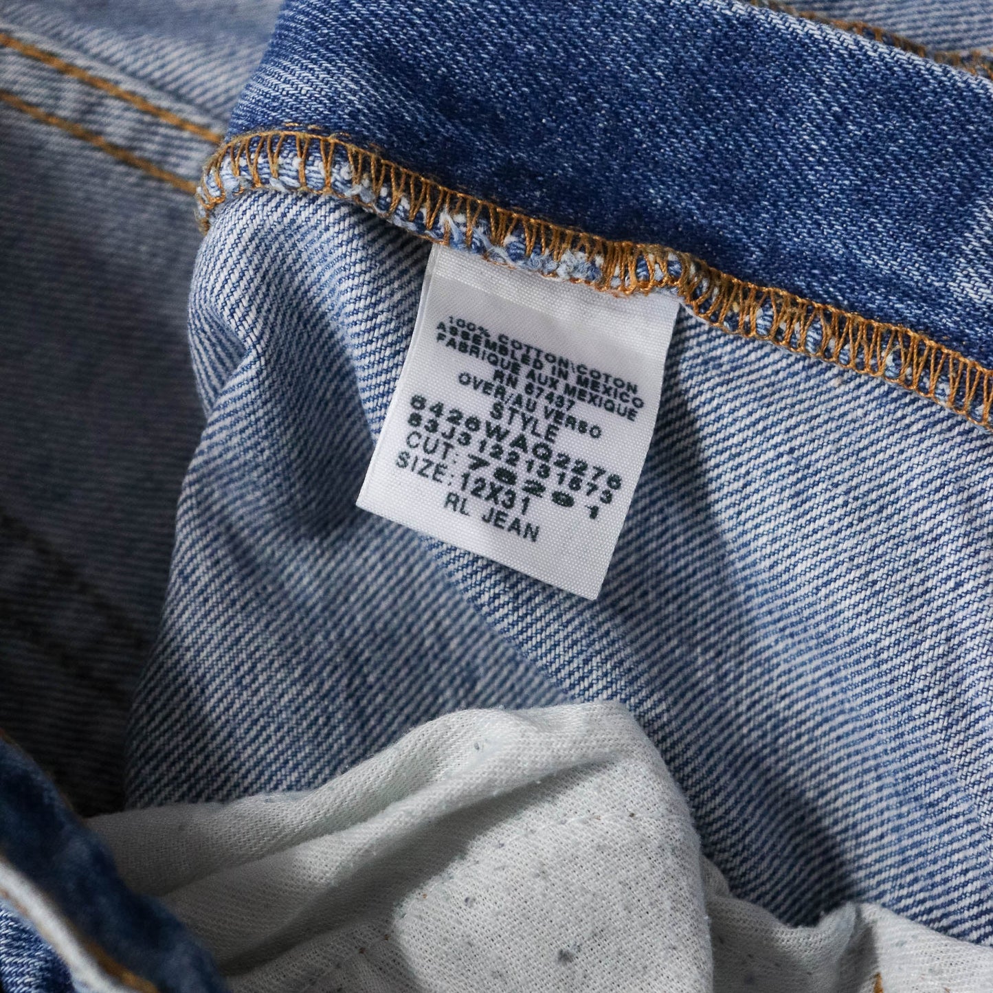 Polo Ralph Lauren Mid Wash Denim Jeans - 90s (34x31) - AL Vintage