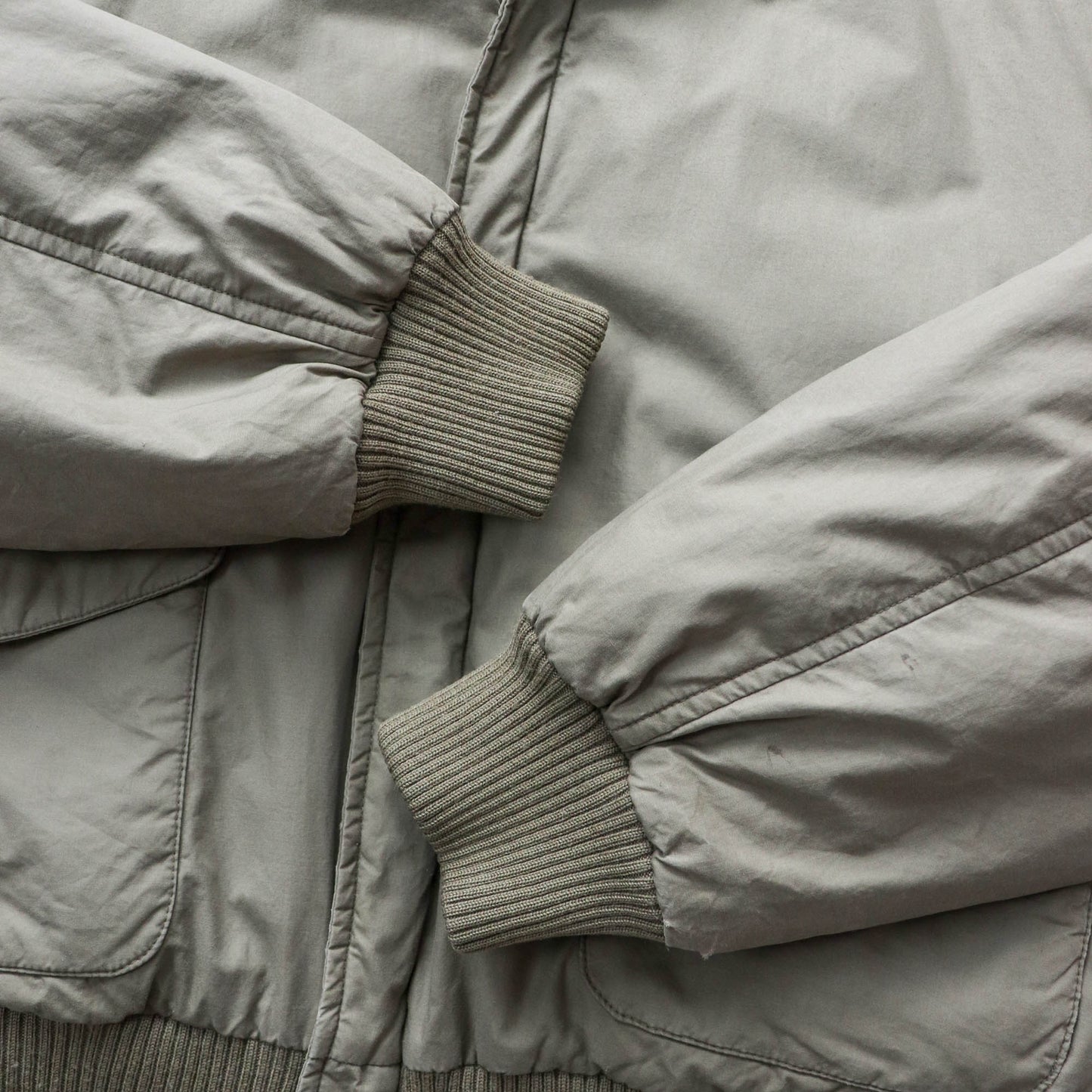 Polo Ralph Lauren A-2 Bomber Puffer Jacket - 80s (M)
