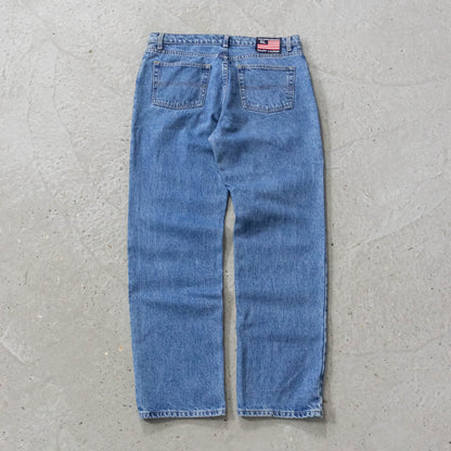 Polo Ralph Lauren Mid Wash Denim Jeans - 90s (34x31) - AL Vintage