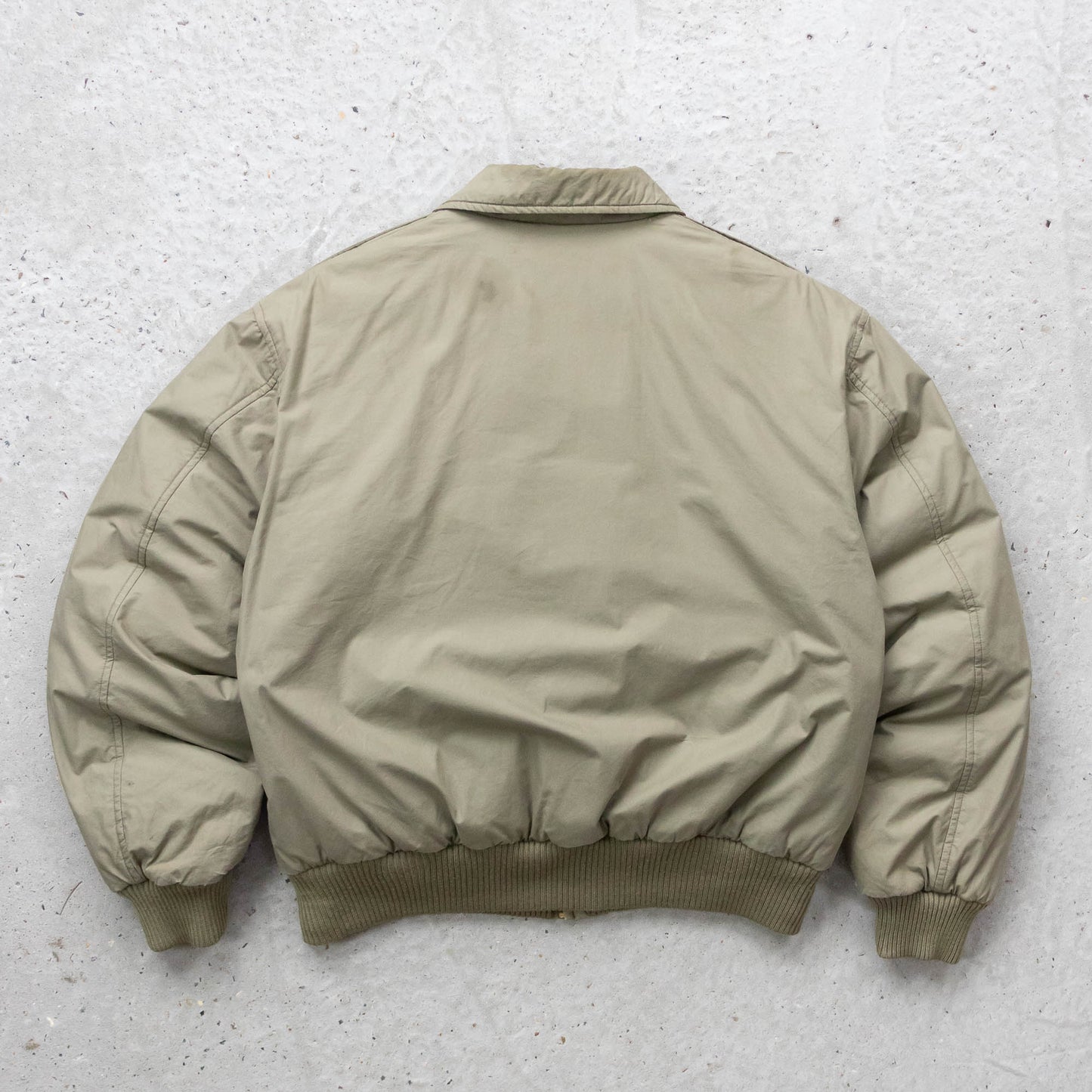 Polo Ralph Lauren A-2 Bomber Puffer Jacket - 80s (M)
