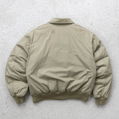 Polo Ralph Lauren A-2 Bomber Puffer Jacket - 80s (M)