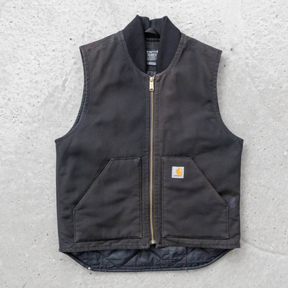 Carhartt Quilted Duck Work Vest - 2000s (S)