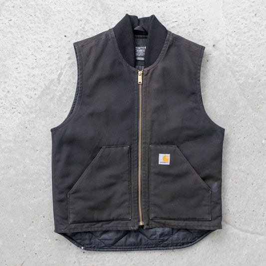 Carhartt Quilted Duck Work Vest - 2000s (S)
