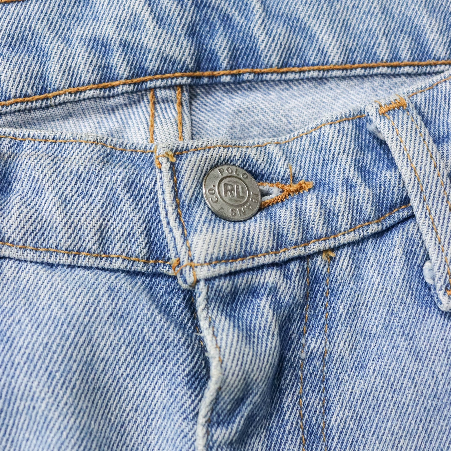 Polo Ralph Lauren Light Wash Denim Jeans - 90s (34x32)