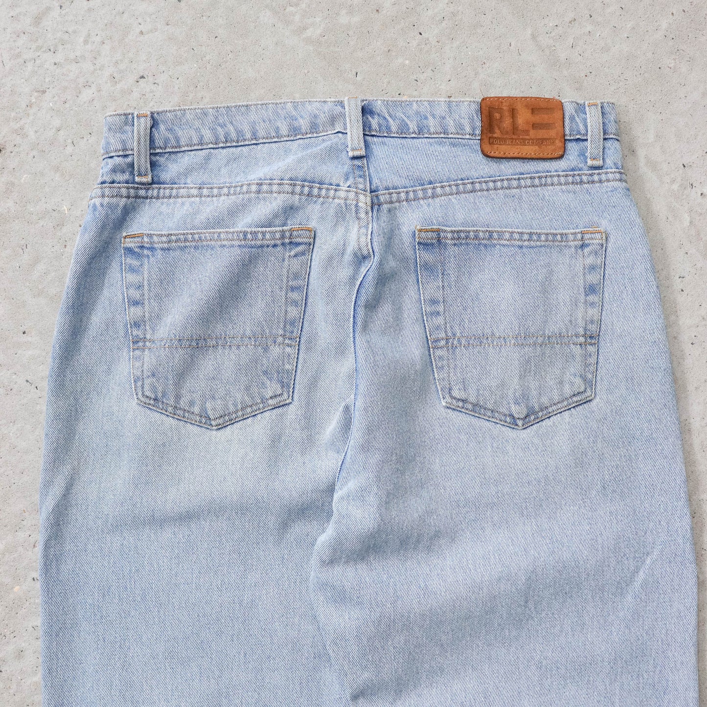 Polo Ralph Lauren Light Wash Denim Jeans - 90s (34x32)