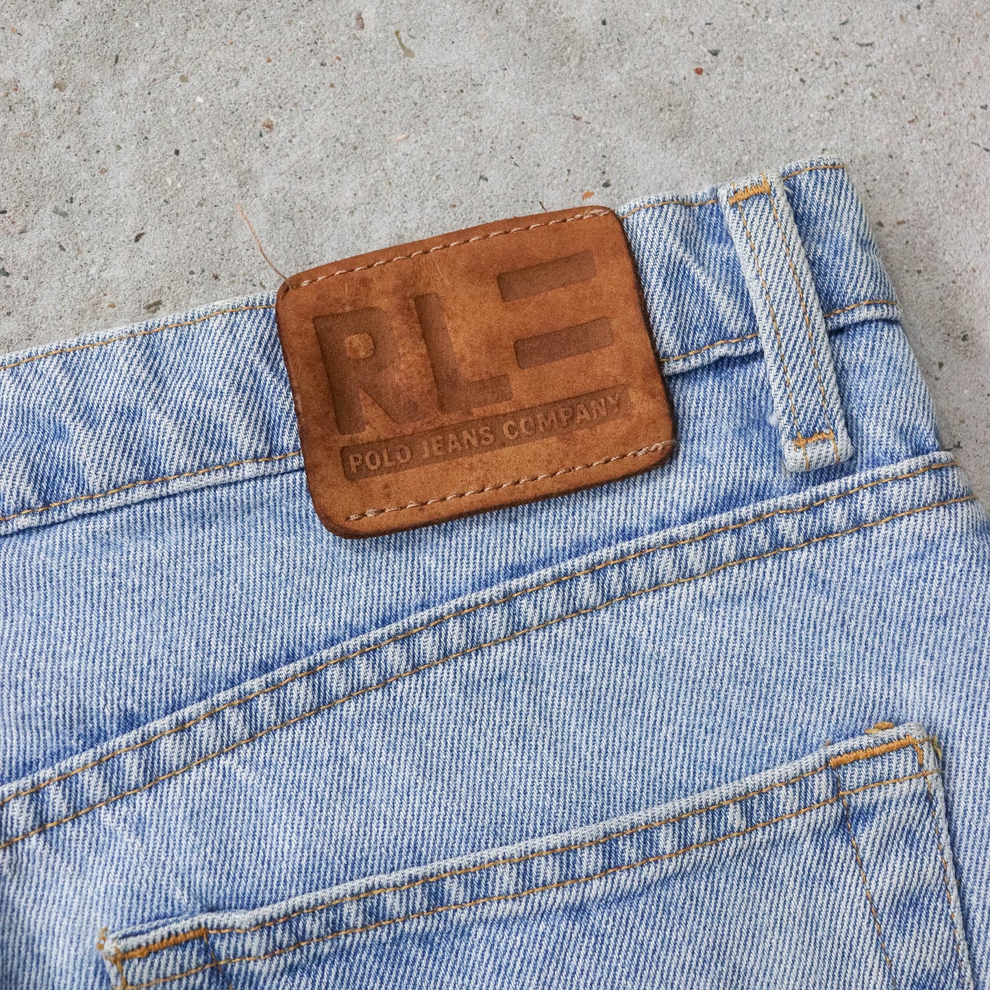 Polo Ralph Lauren Light Wash Denim Jeans - 90s (34x32)