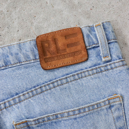 Polo Ralph Lauren Light Wash Denim Jeans - 90s (34x32)