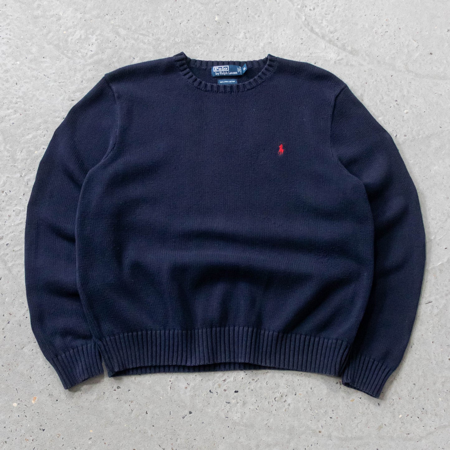Polo Ralph Lauren Knit Sweater - 90s (XL) - AL Vintage