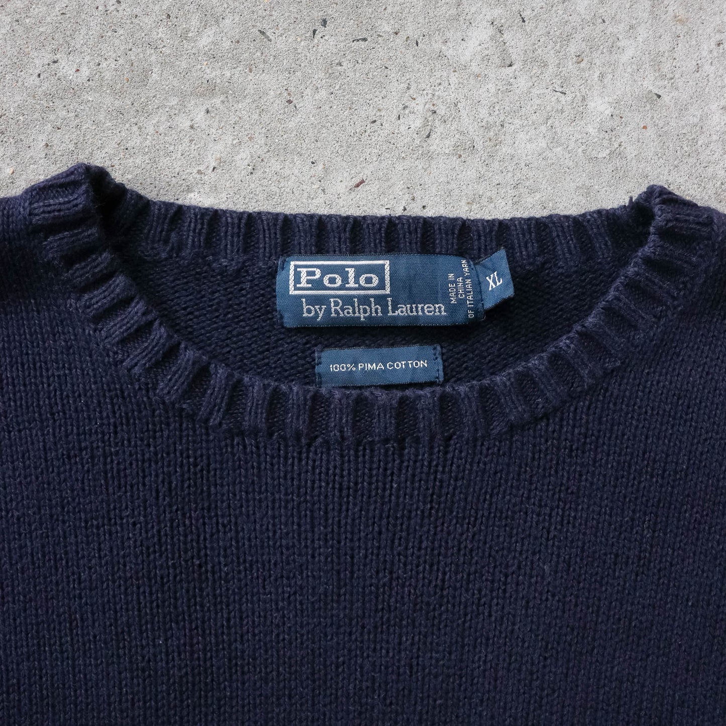 Polo Ralph Lauren Knit Sweater - 90s (XL) - AL Vintage