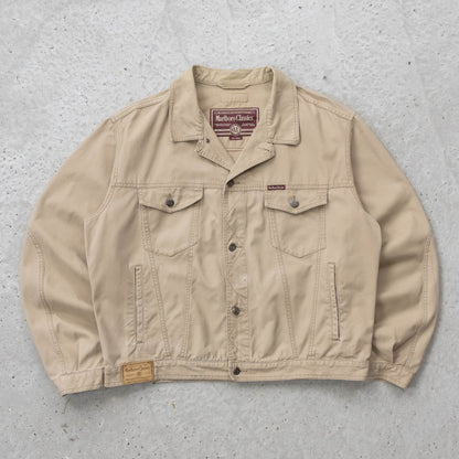 Marlboro Classics Canvas Trucker Jacket - 90s (L)