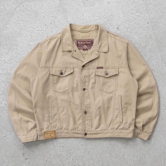 Marlboro Classics Canvas Trucker Jacket - 90s (L) - AL Vintage