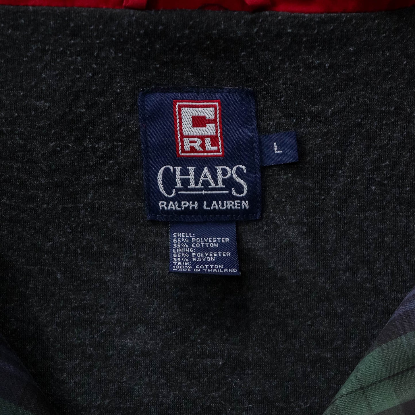 Chaps Ralph Lauren Sailing Windbreaker Jacket - 90s (L) - AL Vintage